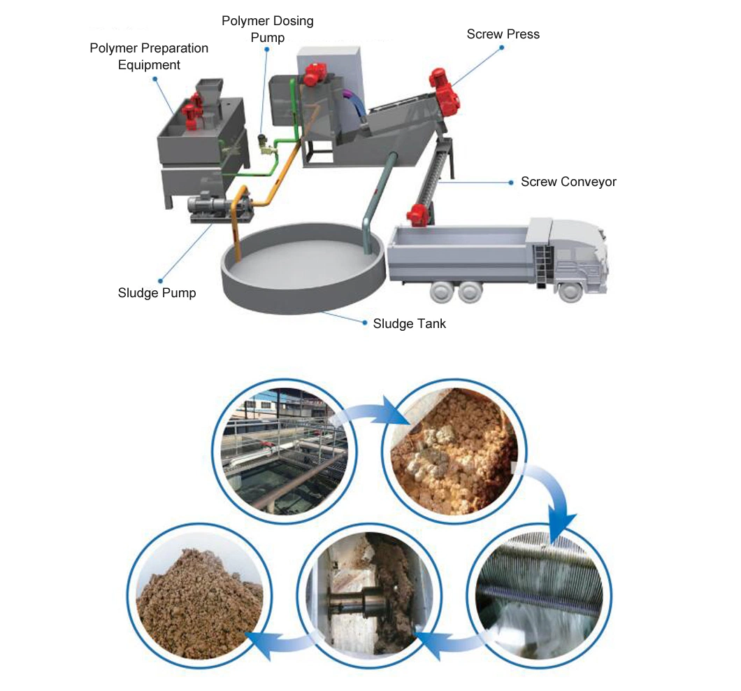 Industrial Waste Water Treatment Automatic Sludge Dewatering /Thickening Filter Press Suppliers for Coking Wastewater