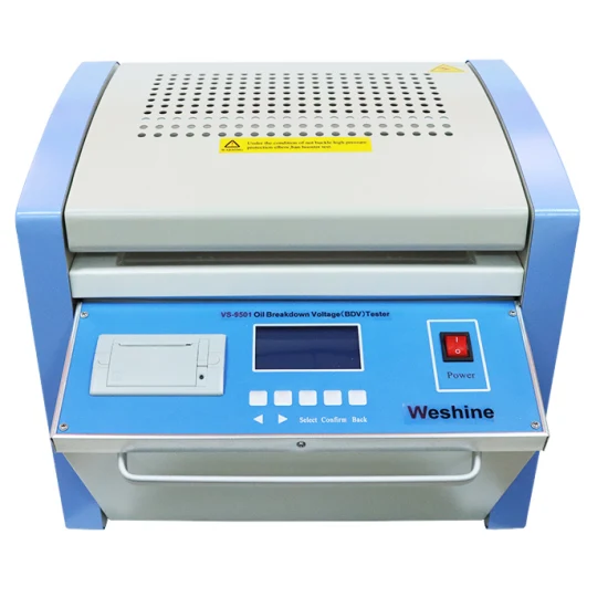 Automatic insulation oil lab equipment dielectric strength tester transformer  dielectric oil bdv test equipment
