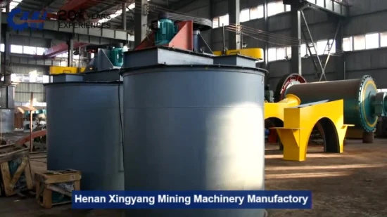 Gold Ore Processing Leaching Stirred Tank Mining Machine Agitator Flotation Mixing Drum